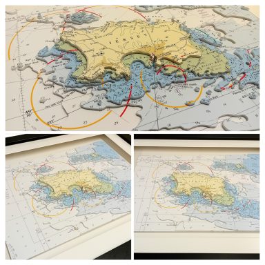 3D Admiralty Nautical Chart of Jersey 3D Admiralty Nautical Chart of Jersey