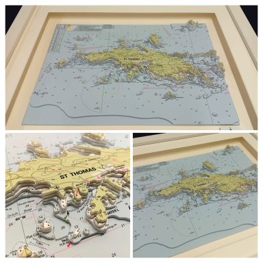 3D Imray Nautical Chart St Thomas 3D Imray Nautical Chart St Thomas