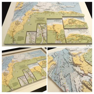 3D Imray Nautical Chart The Wash 3D Imray Nautical Chart The Wash