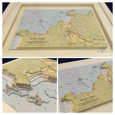 3D Imray Nautical Chart of River Camel 3D Imray Nautical Chart of River Camel