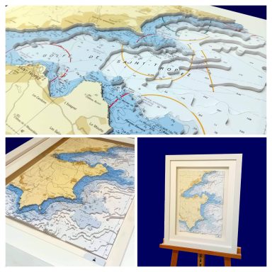 3D Nautical Chart St Tropez