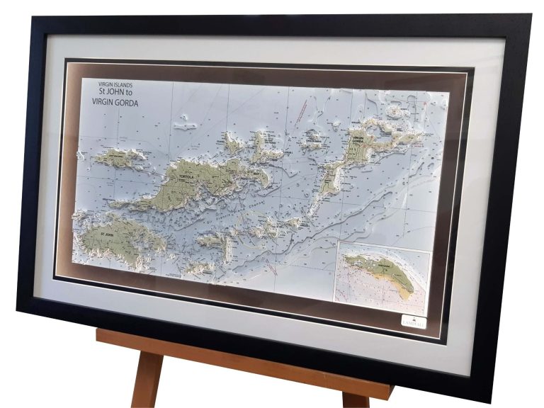 3D Nautical Chart BVI Cooper Island Beach Club 3D Nautical Chart BVI Cooper Island Beach Club