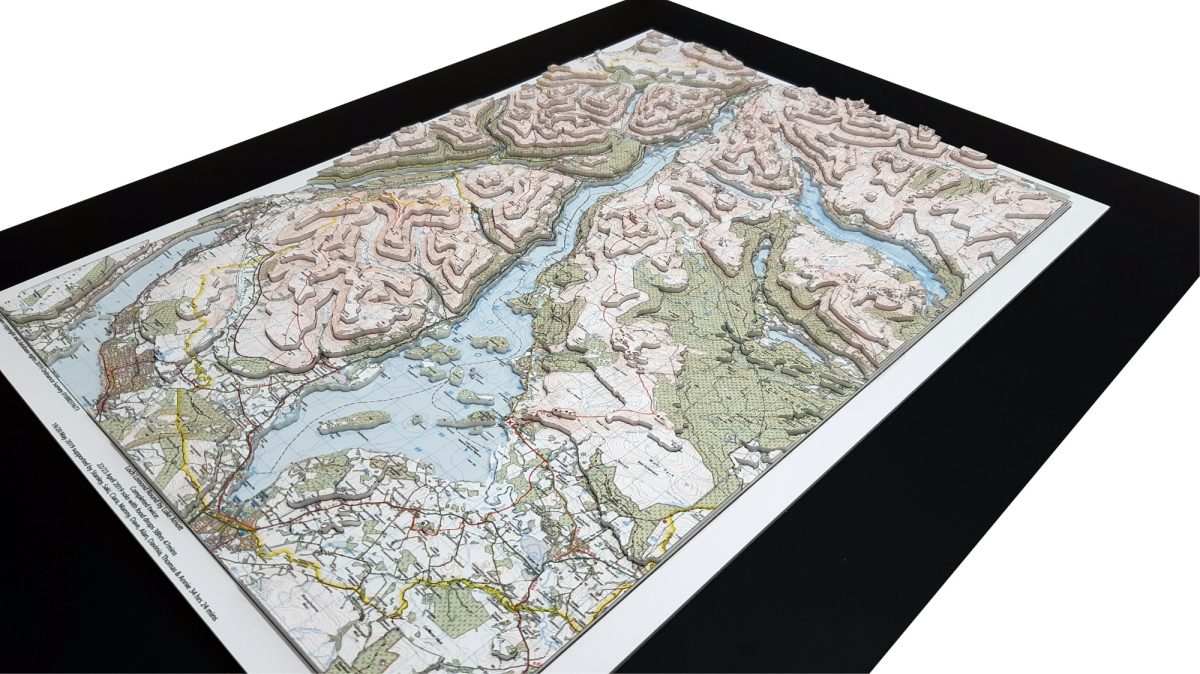 3D OS Maps and Topographic Models