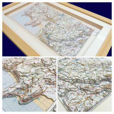 3D OS Maps Woolacombe and Whitley