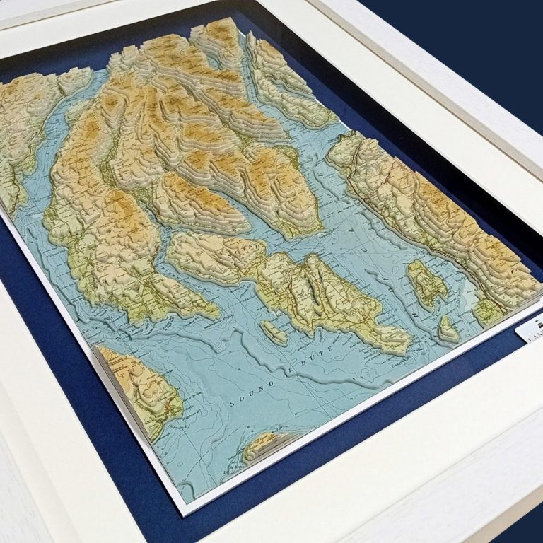3D Topographic models & OS maps