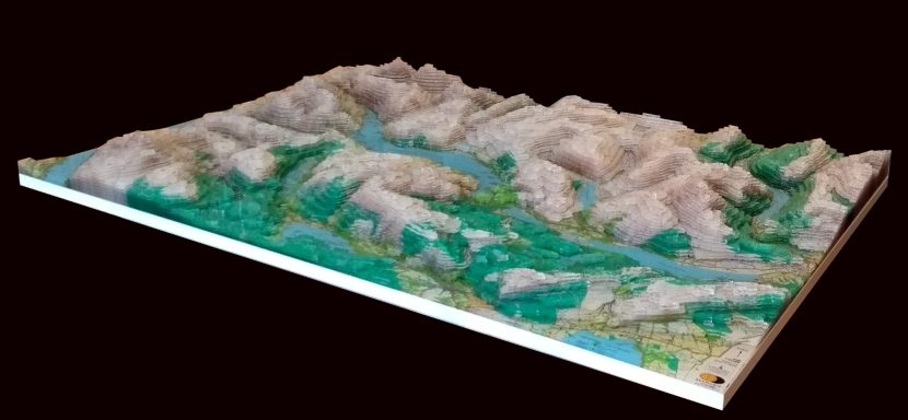 3D Model Harvey Maps